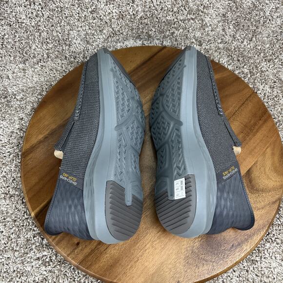 Skechers Hands Free Slip-Ins Parson Ralven Men’s 12 Wide Casual Wear Gray 204804 - Picture 8 of 12